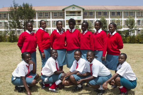 NRCA girls at Stephjoy School for girls